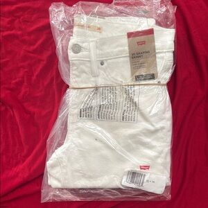 Levi's White 311 Shaping Skinny Jeans